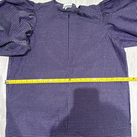 GANNI puff sleeves dress - Picture 10 of 11